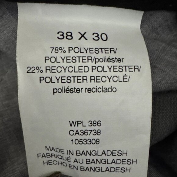 Haggar Mens Pants 38x30 Gray Straight Fit Wrinkle Free Slacks Dress Chino New - Picture 7 of 10